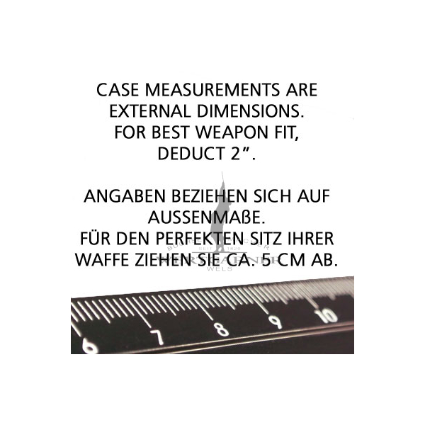 Bulldog Cases Futteral Long Range 140cm Deluxe