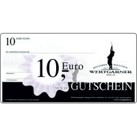 Gutschein Karte 10&euro;