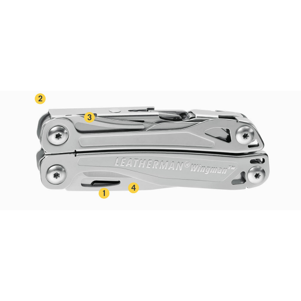 Leatherman Wingman Edelstahl Multitool