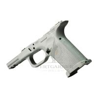 TWC COMPACT/COMPACT TEXTURED FRAME - LONE WOLF DIST. TWC COMPACT/COMPACT TEXTURED FRAME BARE GRAY