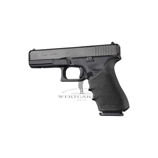 Hogue HANDALL BEAVERTAIL GRIP SLEEVES - HOGUE HANDALL BEAVERTAIL GRIP SLEEVE BLK GLOCK 17/19X/34 G1-2-5