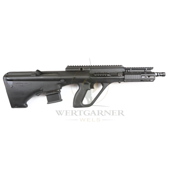 Steyr AUG A3 Z QCB LRD M II 417mm 9011 Langschiene .223 Rem.