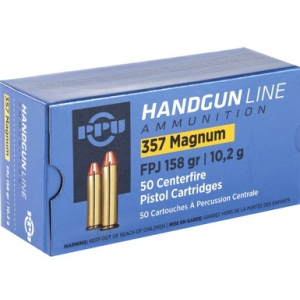 PPU .357 Mag. 158gr FPJ 50 Stk.