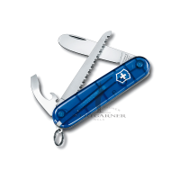 My First Victorinox 84mm blau transparent