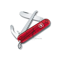 My First Victorinox 84mm rot transparent