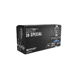 Fiocchi .38 Special Black Mamba 110gr FMJTC