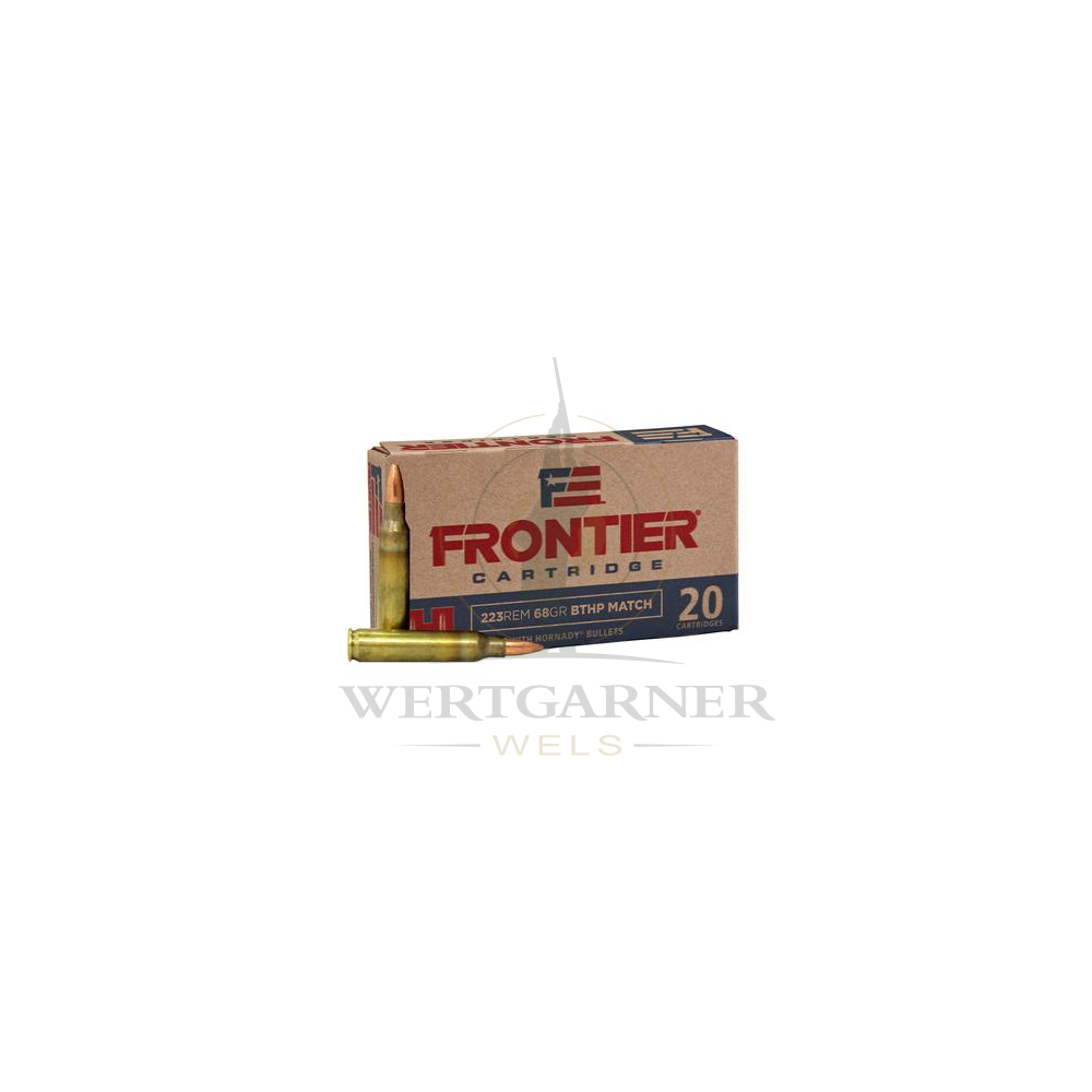 Hornady .223 Rem. 68gr BTHP Match Frontier 20 Stk., 23,90