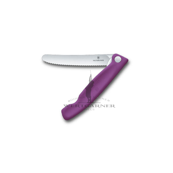 Victorinox Swiss Classic Picknick Messer 11cm Wellen violett
