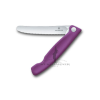 Victorinox Swiss Classic Picknick Messer 11cm Wellen violett