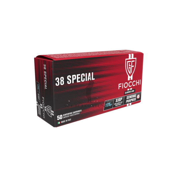Fiocchi 38 Special SJ SP 8,1g/125gr 50 Stk.