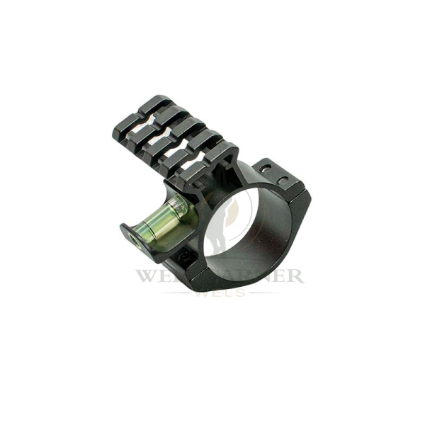 Top Rail 45mm u. Libelle für Zielfernrohre mit Tubusdurchmesser 25,4 mm und 30 mm Picatinny Weaver Rail