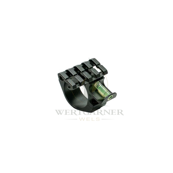 Top Rail 45mm u. Libelle für Zielfernrohre mit Tubusdurchmesser 25,4 mm und 30 mm Picatinny Weaver Rail