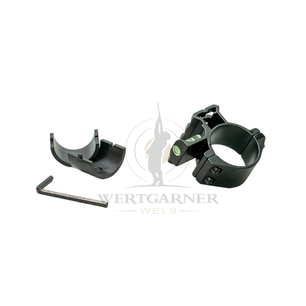 Top Rail 45mm u. Libelle für Zielfernrohre mit Tubusdurchmesser 25,4 mm und 30 mm Picatinny Weaver Rail