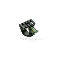 Top Rail 45mm u. Libelle für Zielfernrohre mit Tubusdurchmesser 25,4 mm und 30 mm Picatinny Weaver Rail